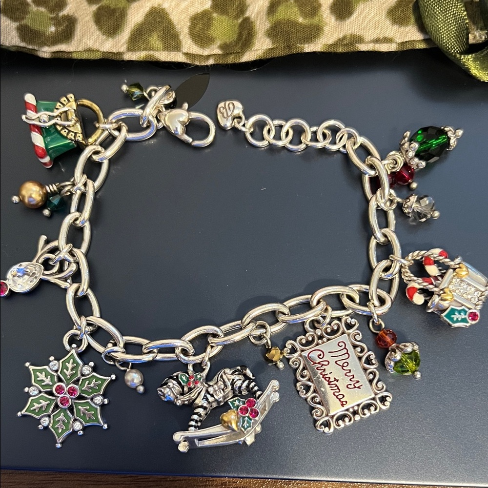 Brighton Yuletide Holiday Charm Bracelet